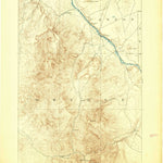 United States Geological Survey Silver City, ID (1894, 125000-Scale) digital map