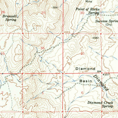 United States Geological Survey Silver City, ID (1965, 62500-Scale) digital map