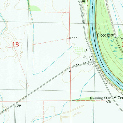 United States Geological Survey Silver City, MS (1982, 24000-Scale) digital map