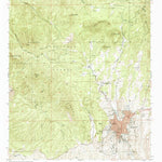 United States Geological Survey Silver City, NM (1950, 24000-Scale) digital map