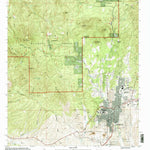 United States Geological Survey Silver City, NM (1992, 24000-Scale) digital map