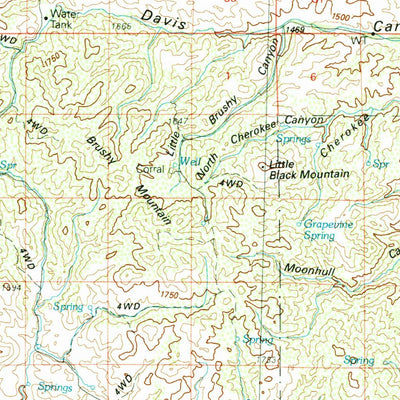 United States Geological Survey Silver City, NM (1994, 100000-Scale) digital map
