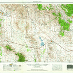 United States Geological Survey Silver City, NM-AZ (1958, 250000-Scale) digital map