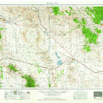 United States Geological Survey Silver City, NM-AZ (1962, 250000-Scale) digital map