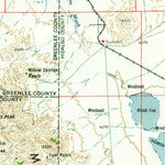 United States Geological Survey Silver City, NM-AZ (1962, 250000-Scale) digital map