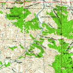 United States Geological Survey Silver City, NM-AZ (1962, 250000-Scale) digital map