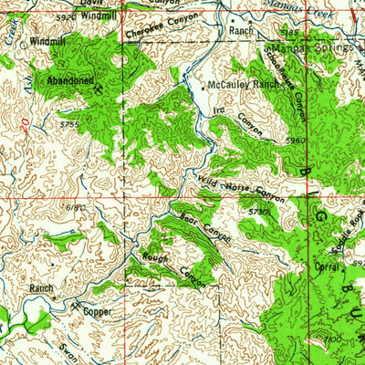 United States Geological Survey Silver City, NM-AZ (1962, 250000-Scale) digital map