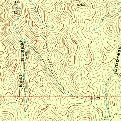 United States Geological Survey Silver City, SD (1954, 24000-Scale) digital map