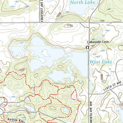 United States Geological Survey Silver Creek, MN (2022, 24000-Scale) digital map