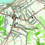 United States Geological Survey Silver Creek, NY (1960, 24000-Scale) digital map