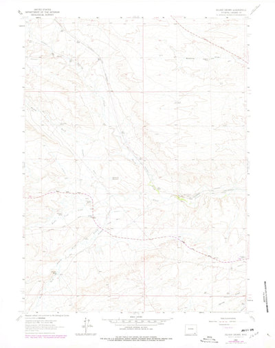 United States Geological Survey Silver Crown, WY (1962, 24000-Scale) digital map