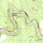 United States Geological Survey Silver Dollar Flat, OR (1988, 24000-Scale) digital map