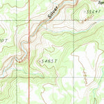 United States Geological Survey Silver Falls Bench, UT (1987, 24000-Scale) digital map