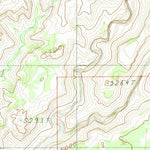 United States Geological Survey Silver Falls Bench, UT (1987, 24000-Scale) digital map