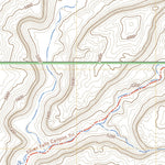 United States Geological Survey Silver Falls Bench, UT (2023, 24000-Scale) digital map