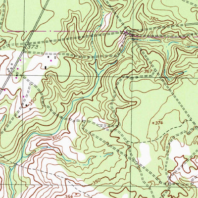 United States Geological Survey Silver Hill, NC (1949, 24000-Scale) digital map