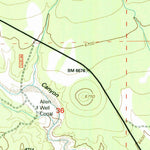 United States Geological Survey Silver Hill, NM (1995, 24000-Scale) digital map