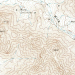United States Geological Survey Silver King Canyon, TX (1972, 24000-Scale) digital map