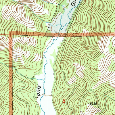United States Geological Survey Silver King Mountain, MT (2001, 24000-Scale) digital map