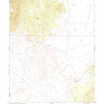 United States Geological Survey Silver King Well, NV (1971, 24000-Scale) digital map