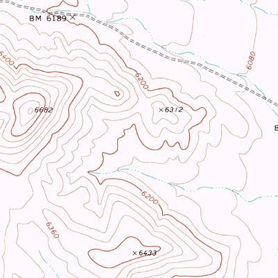 United States Geological Survey Silver King Well, NV (1971, 24000-Scale) digital map
