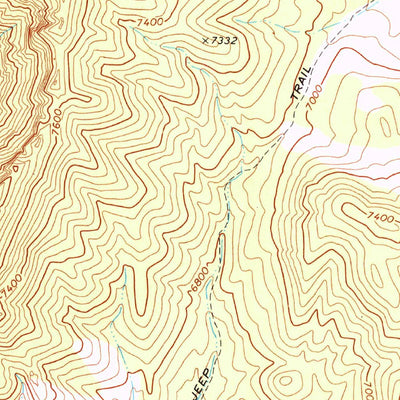 United States Geological Survey Silver King Well, NV (1971, 24000-Scale) digital map