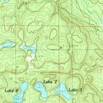 United States Geological Survey Silver Lake Basin, MI (1985, 24000-Scale) digital map