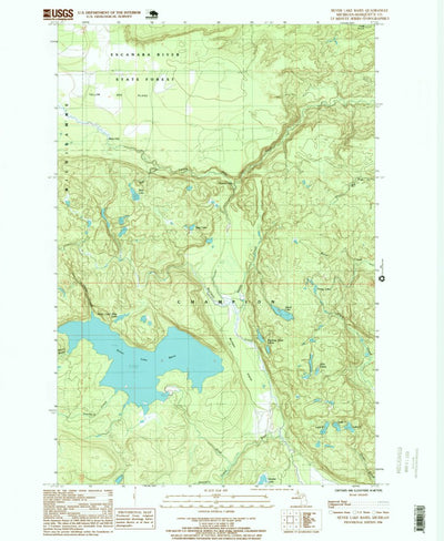 United States Geological Survey Silver Lake Basin, MI (1996, 24000-Scale) digital map