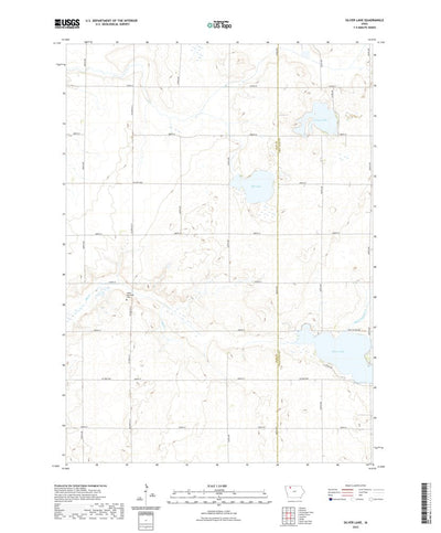 United States Geological Survey Silver Lake, IA (2022, 24000-Scale) digital map