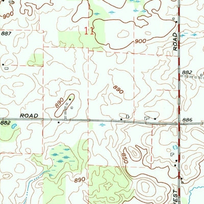 United States Geological Survey Silver Lake, IN (1961, 24000-Scale) digital map