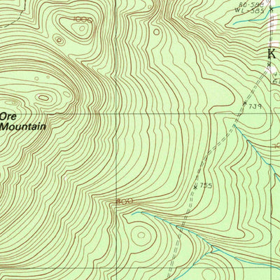 United States Geological Survey Silver Lake, ME (1988, 24000-Scale) digital map