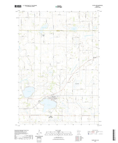 United States Geological Survey Silver Lake, MN (2022, 24000-Scale) digital map