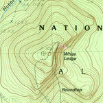 United States Geological Survey Silver Lake, NH (1987, 24000-Scale) digital map