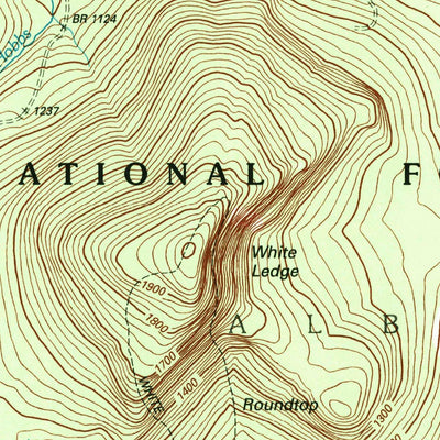 United States Geological Survey Silver Lake, NH (1995, 24000-Scale) digital map