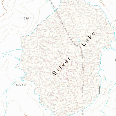 United States Geological Survey Silver Lake, NV (1977, 24000-Scale) digital map