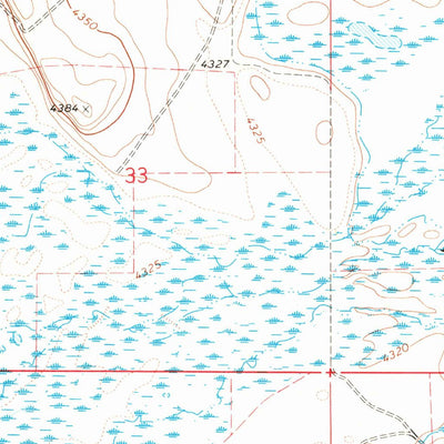 United States Geological Survey Silver Lake, OR (1968, 24000-Scale) digital map