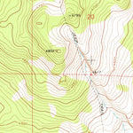 United States Geological Survey Silver Lake, OR (1968, 24000-Scale) digital map