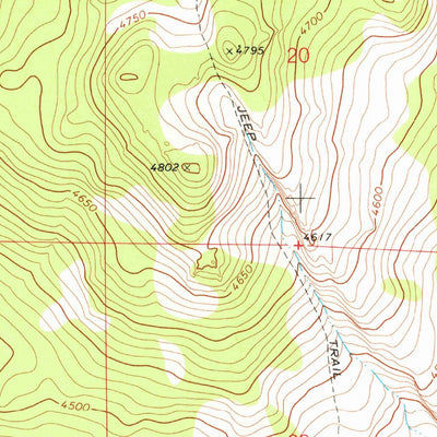 United States Geological Survey Silver Lake, OR (1968, 24000-Scale) digital map