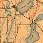 United States Geological Survey Silver Lake, WI (1893, 62500-Scale) digital map
