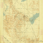 United States Geological Survey Silver Peak, NV-CA (1900, 125000-Scale) digital map