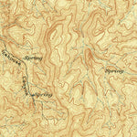 United States Geological Survey Silver Peak, NV-CA (1900, 125000-Scale) digital map