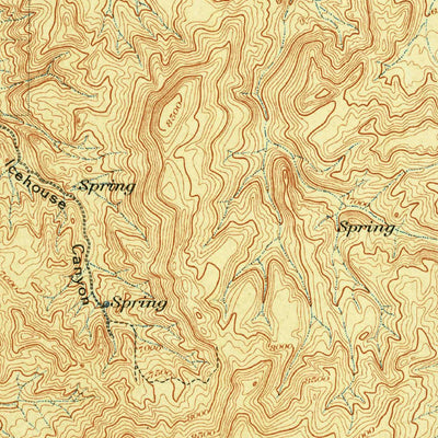 United States Geological Survey Silver Peak, NV-CA (1900, 125000-Scale) digital map