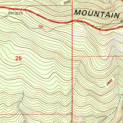 United States Geological Survey Silver Peak, OR (1998, 24000-Scale) digital map