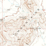 United States Geological Survey Silver Reef Mountains, AZ (1981, 24000-Scale) digital map