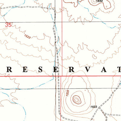 United States Geological Survey Silver Reef Mountains, AZ (1996, 24000-Scale) digital map