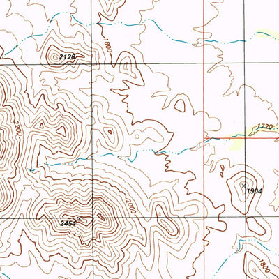 United States Geological Survey Silver Reef Mountains SE, AZ (1996, 24000-Scale) digital map
