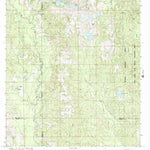 United States Geological Survey Silver Run, MS (1982, 24000-Scale) digital map