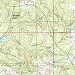 United States Geological Survey Silver Run, MS (1982, 24000-Scale) digital map