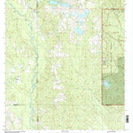 United States Geological Survey Silver Run, MS (2000, 24000-Scale) digital map