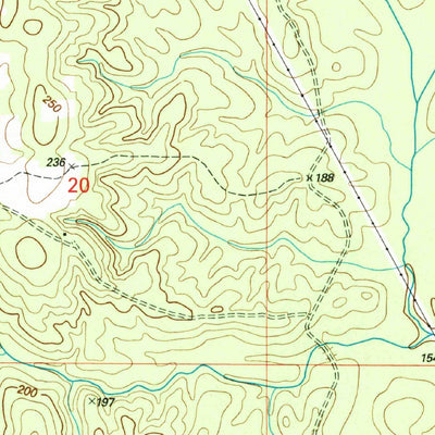 United States Geological Survey Silver Run, MS (2000, 24000-Scale) digital map
